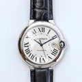 BALLON BLEU 42MM BLACK LEATHER