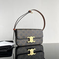 CLASSIC TRIOMPHE 20 BROWN MONOGRAM CALFSKIN