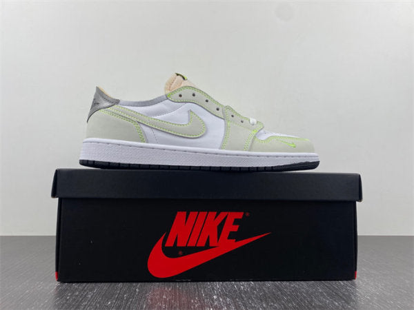 JRD 1 Retro Low White Ghost Green Black DM7837-103