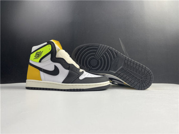 JRD1 White Black Volt University Gold 555088-118