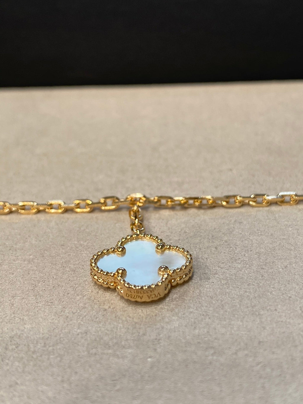VCA Lucky Vintage 4 Motifs Gold Bracelet