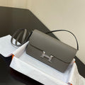 CONSTANCE TO GO 20.5 ETAIN EPSOM SILVER HARDWARE