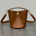 Celine 2026 Teen Bucket Bag 18cm Tan Smooth Calfskin