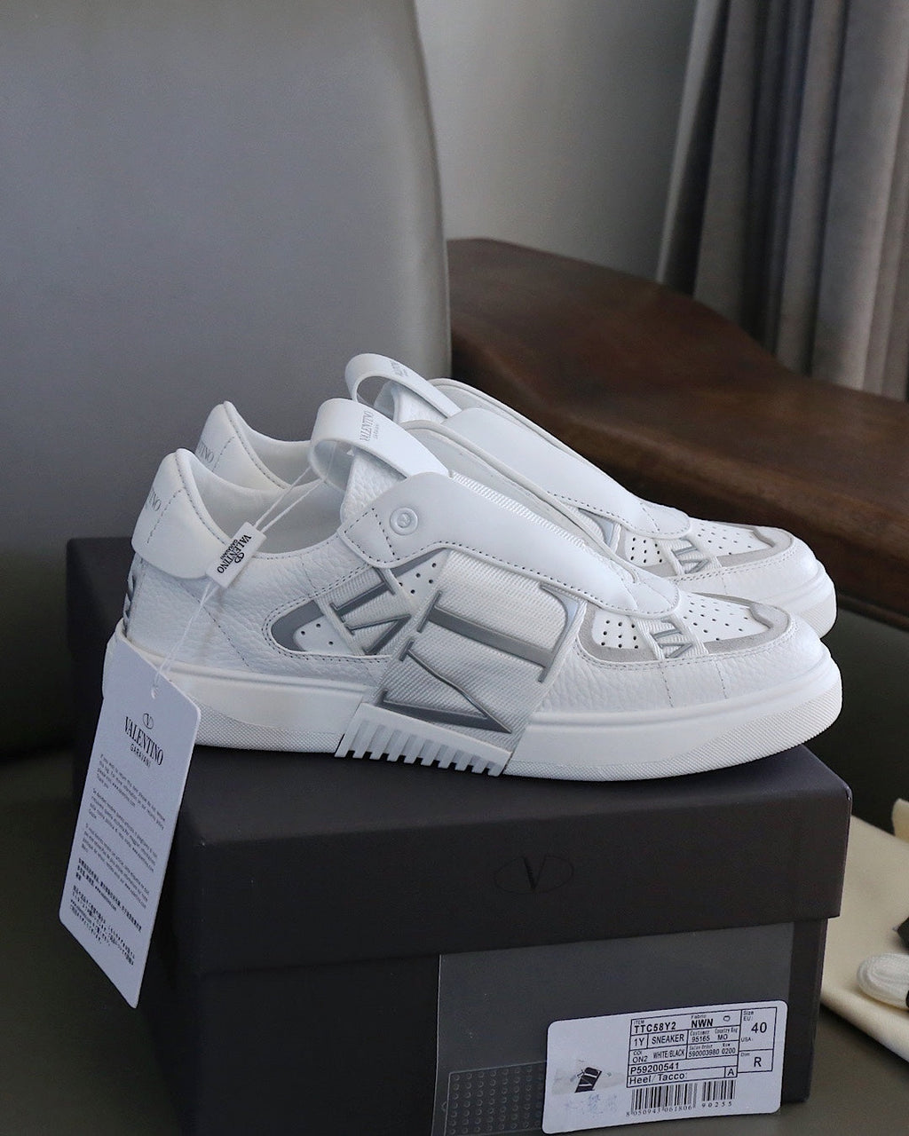 VT 25 Slip-On VL7N Sneaker White Cowhide