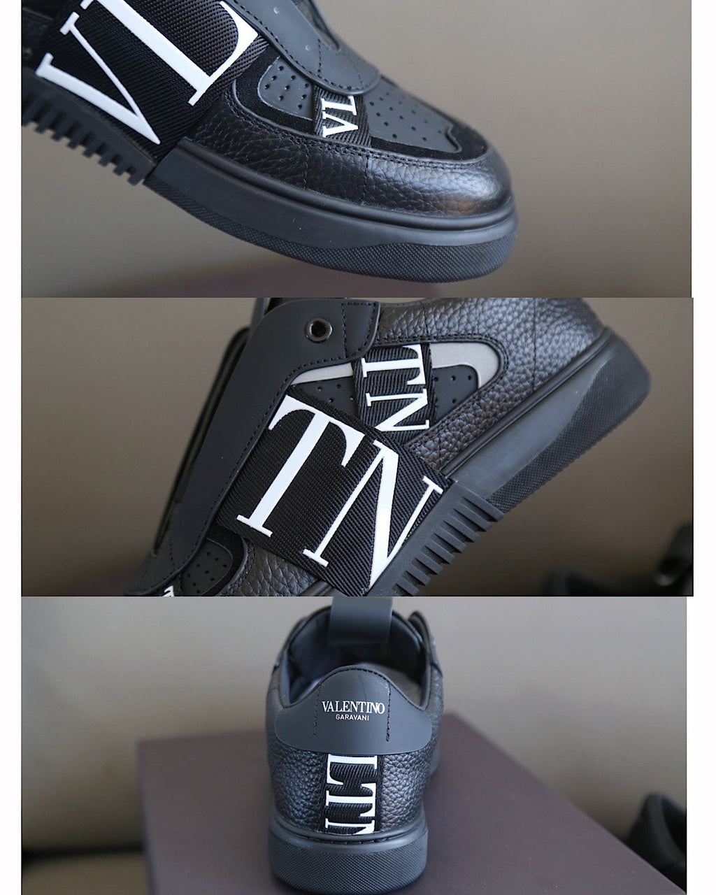 VT 25 Slip-On VL7N Sneaker Black Cowhide