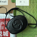 Gucci Blondie 20 Bag Black Leather 239976