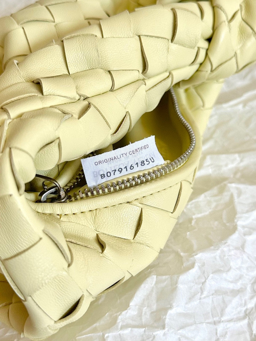 mini jodie 28 lime lambskin