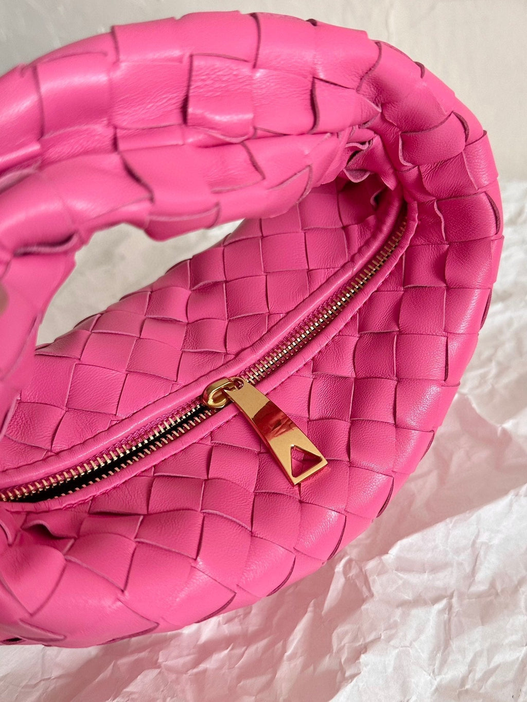 mini jodie 28 dark pink lambskin