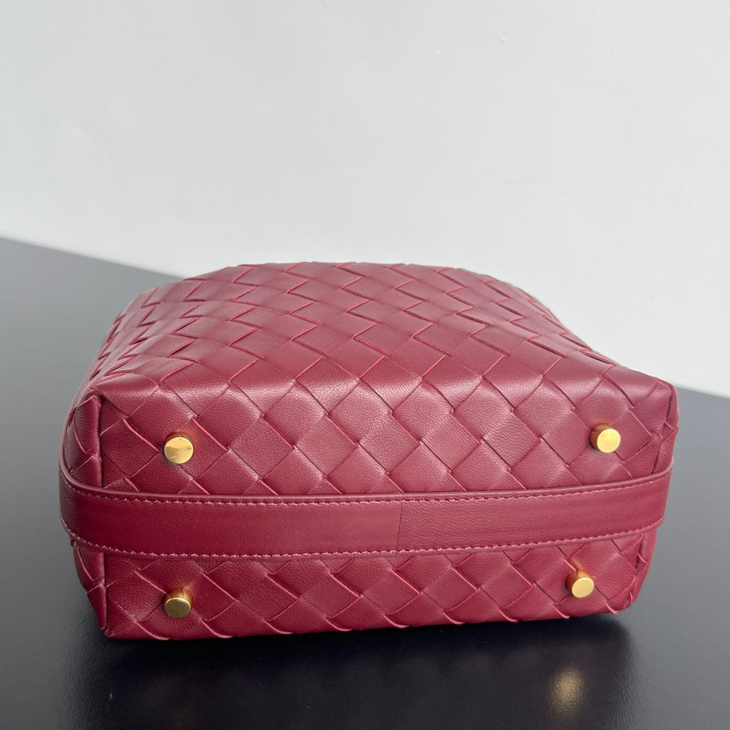 WALLACE 22 BAG DARK RED CALFSKIN