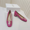 Miss Dior Pump 40mm In Deep Pink Cowhide 111366