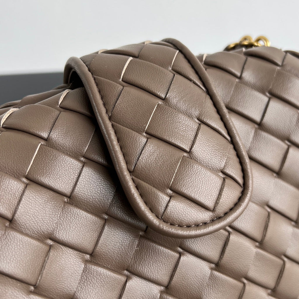 BV Lauren 1980 31.5cm Dark Beige Lambskin