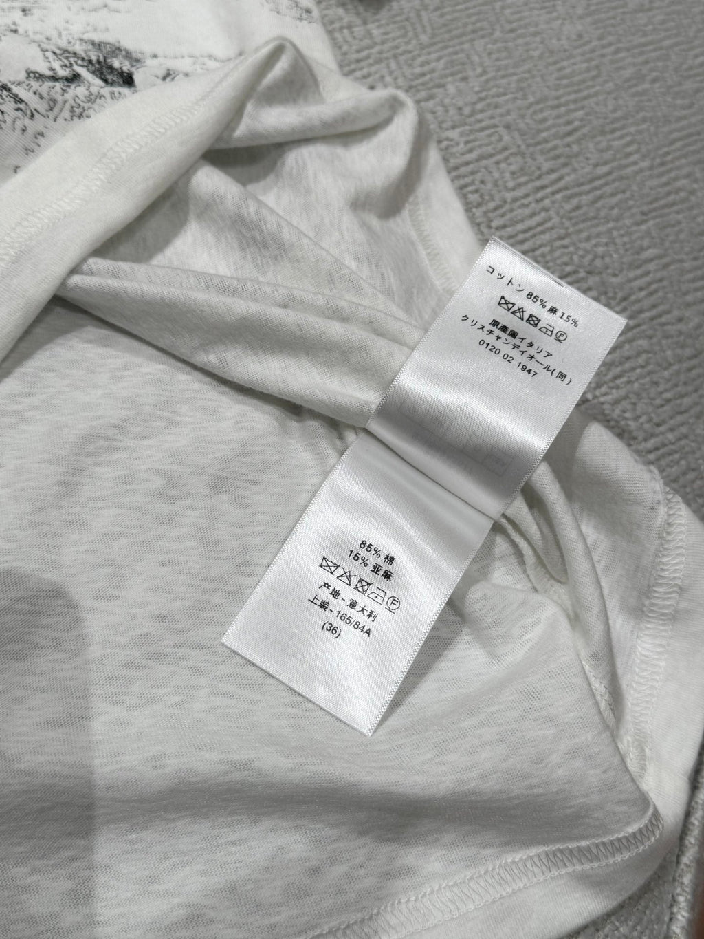 Dior 25C T-shirt White 228230