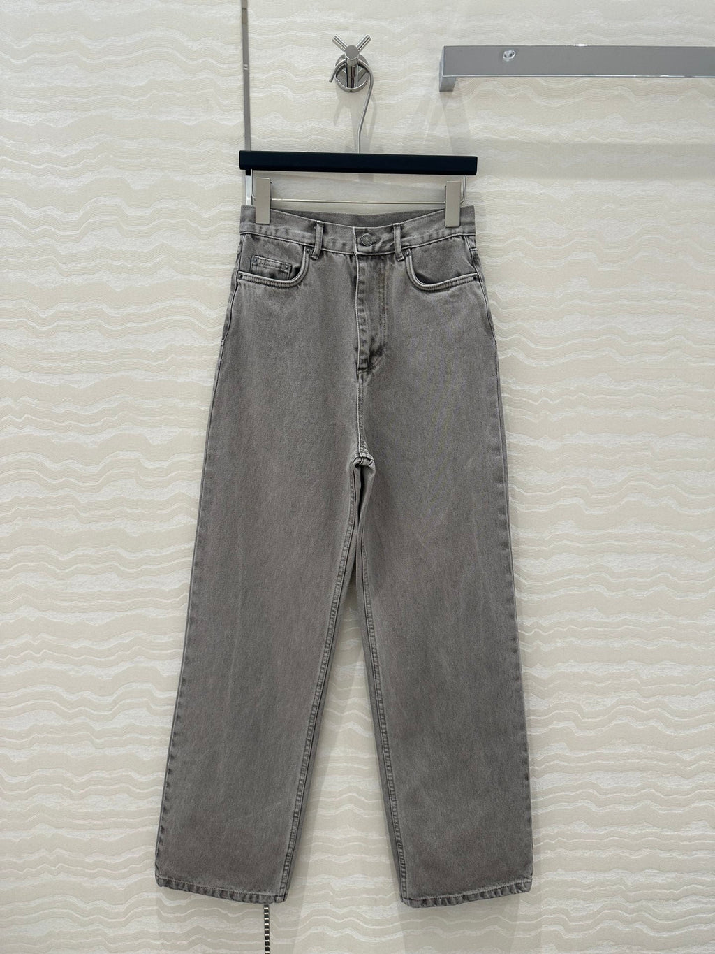 CD Straight Jeans Gray cotton
