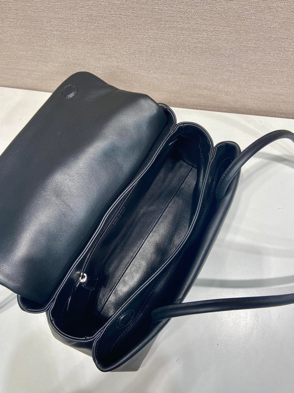 Prada 2026 Passage Bag 28cm Black Leather 282812