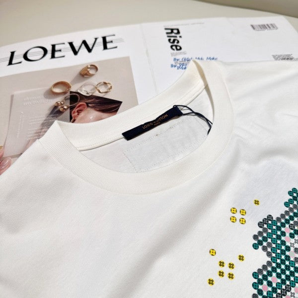 L X V 24ss Spring Dragon Year Limited Cotton T-shirt