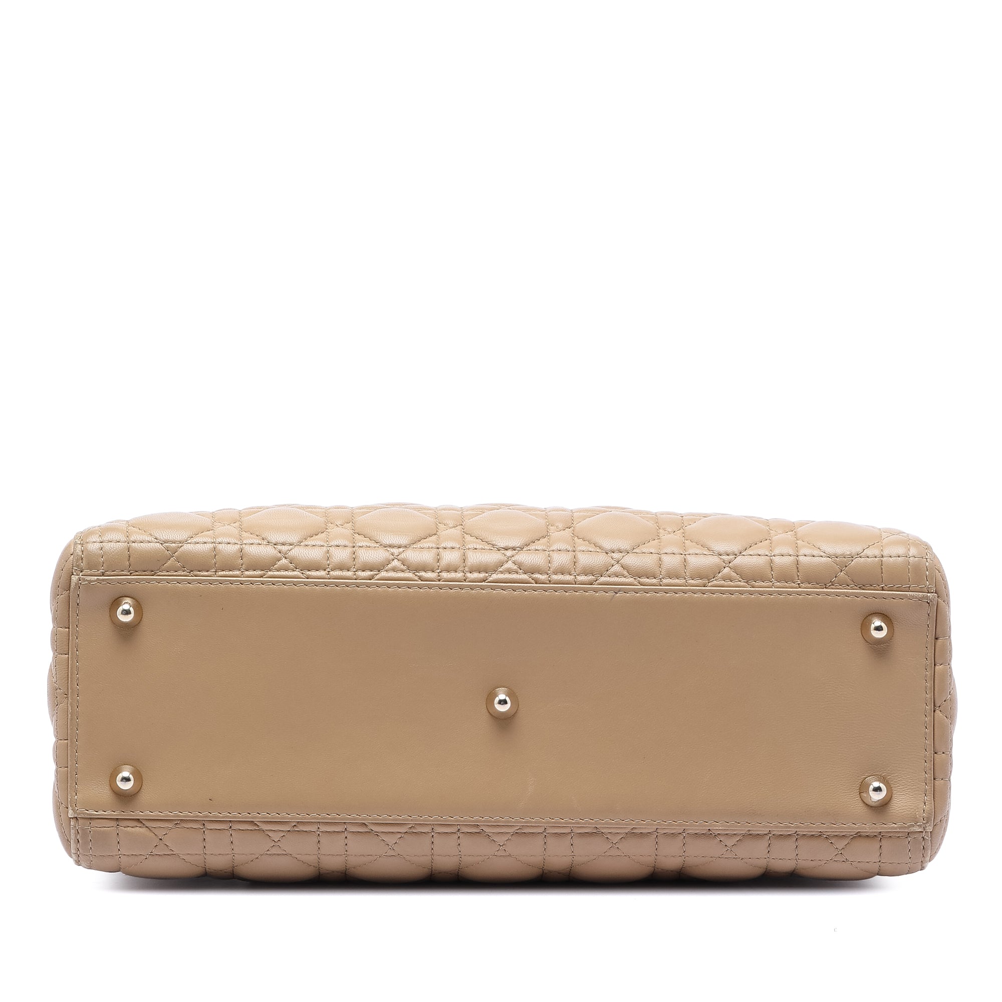 Lady Dior Bag Cannage Quilt Lambskin Large