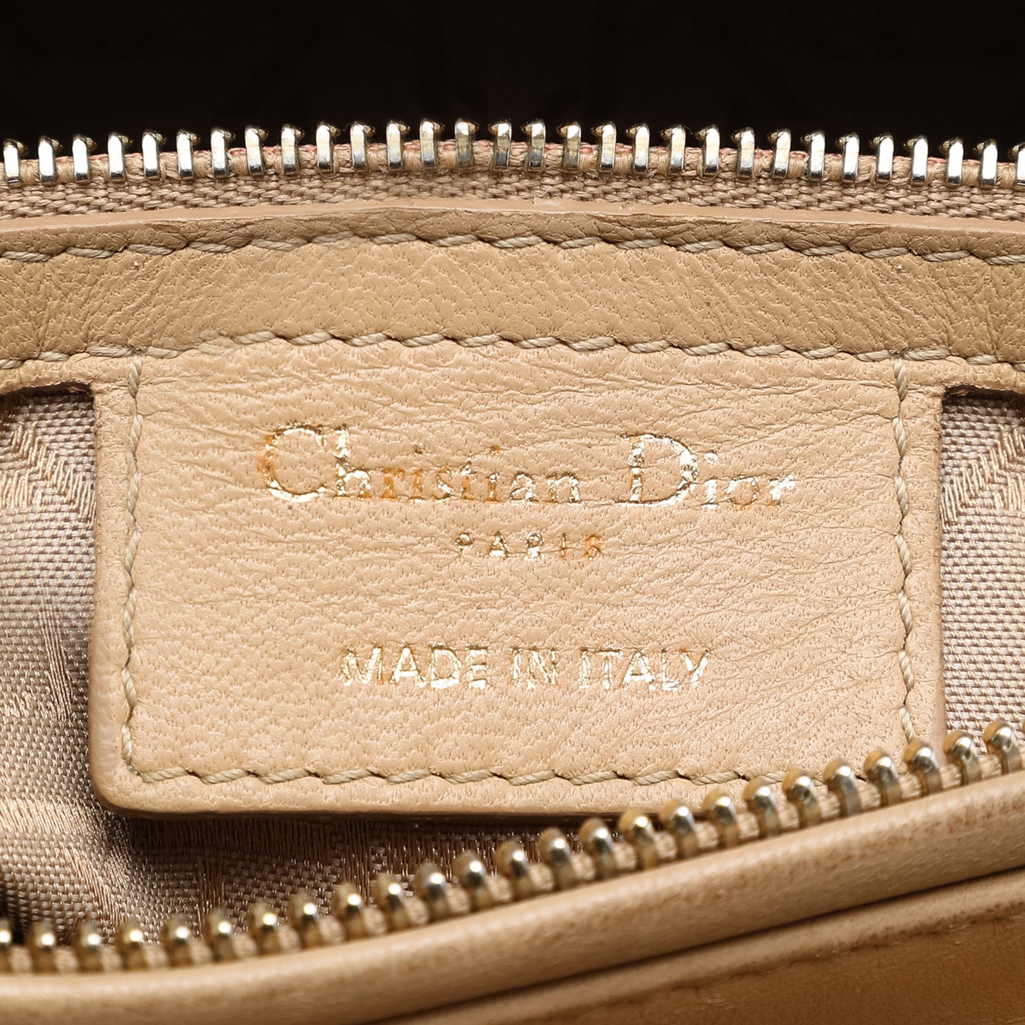 Lady Dior Bag Cannage Quilt Lambskin Large