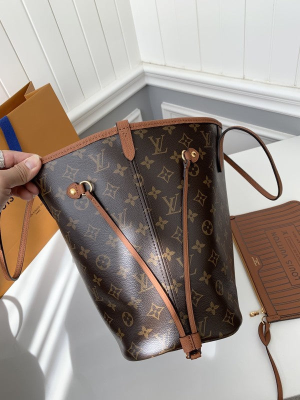 L X V Counter Seasonal New NEVERFULL INSIDE OUT Medium Shopping Bag M12061 Size?28*14*31cm