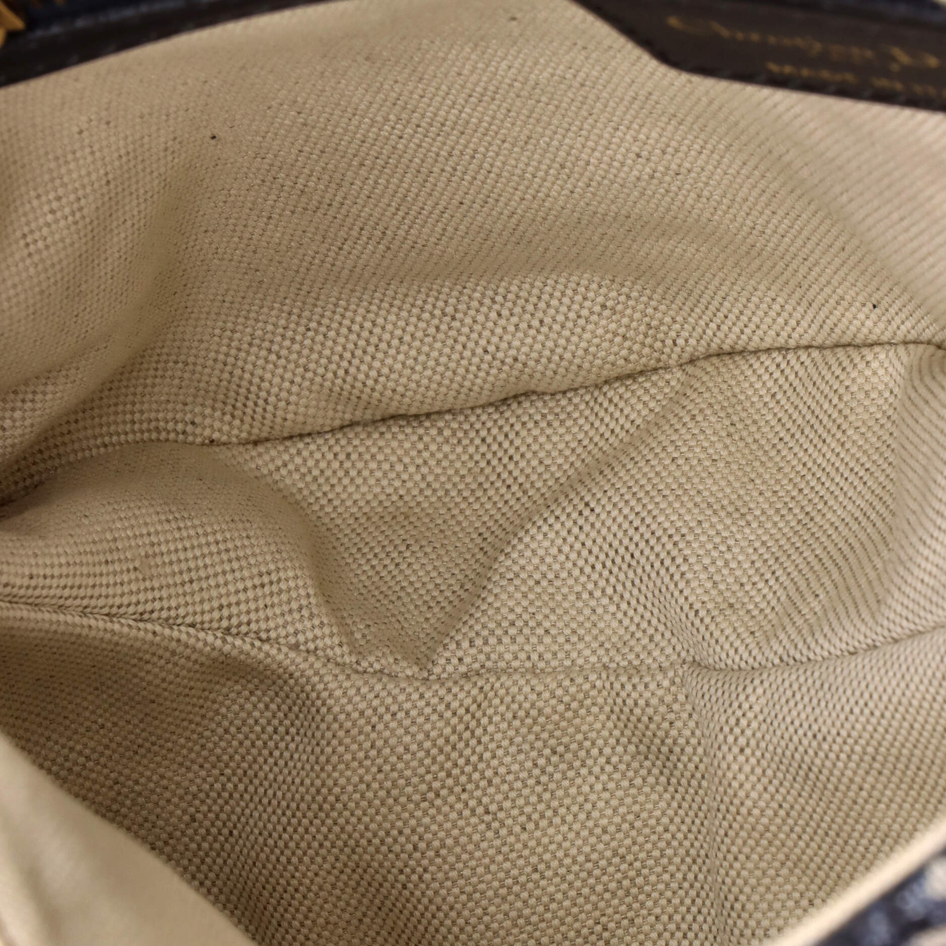 Saddle Handbag Oblique Canvas Medium