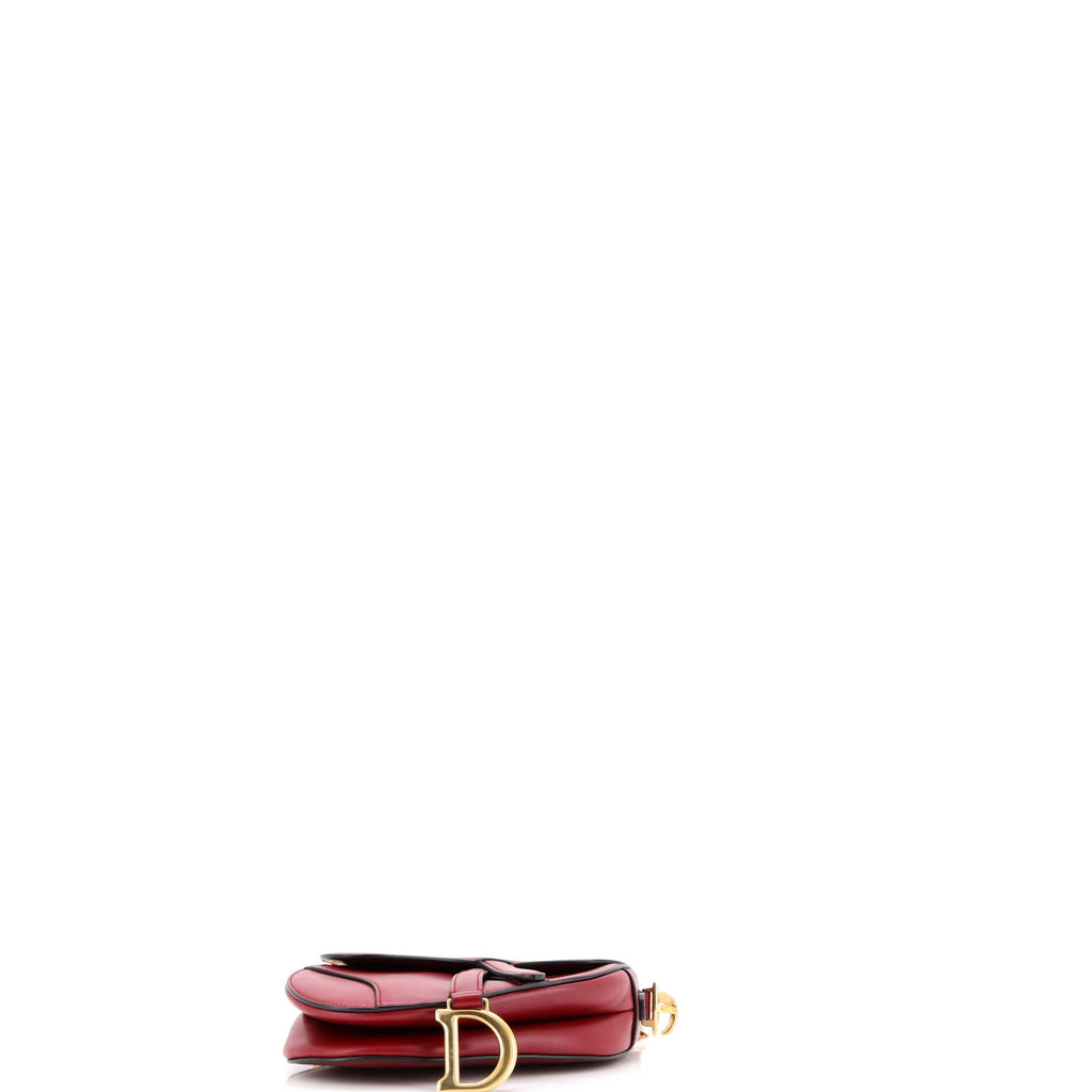 Saddle Handbag Leather Mini