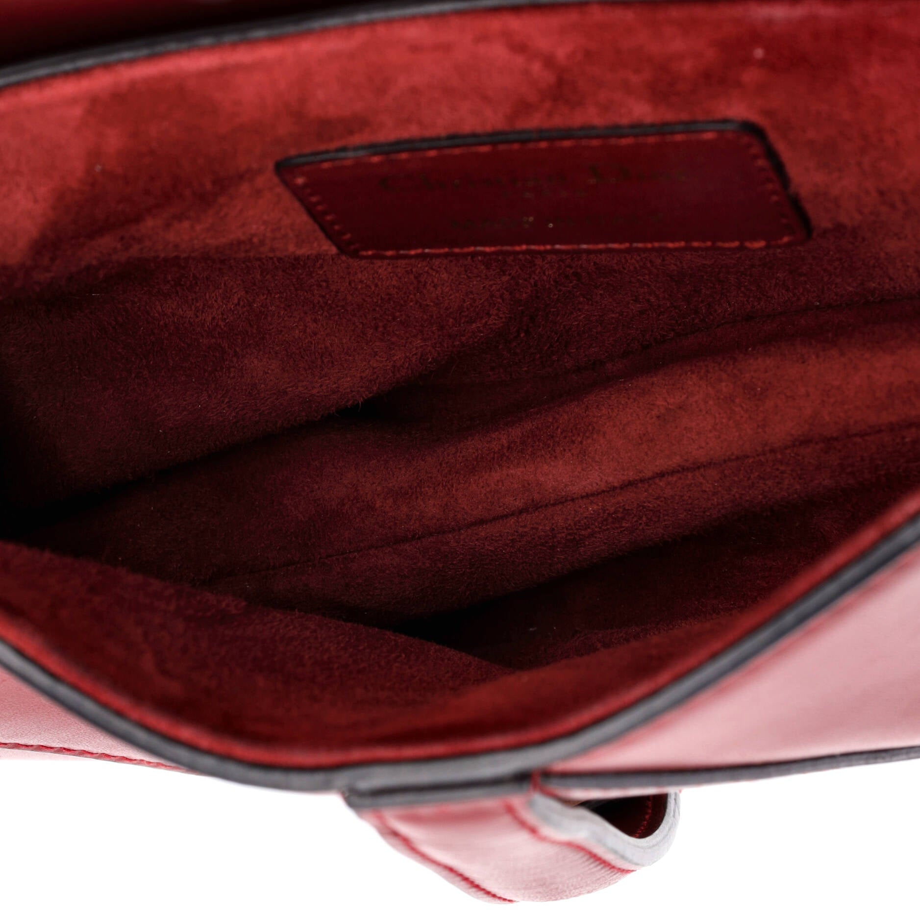 Saddle Handbag Leather Mini