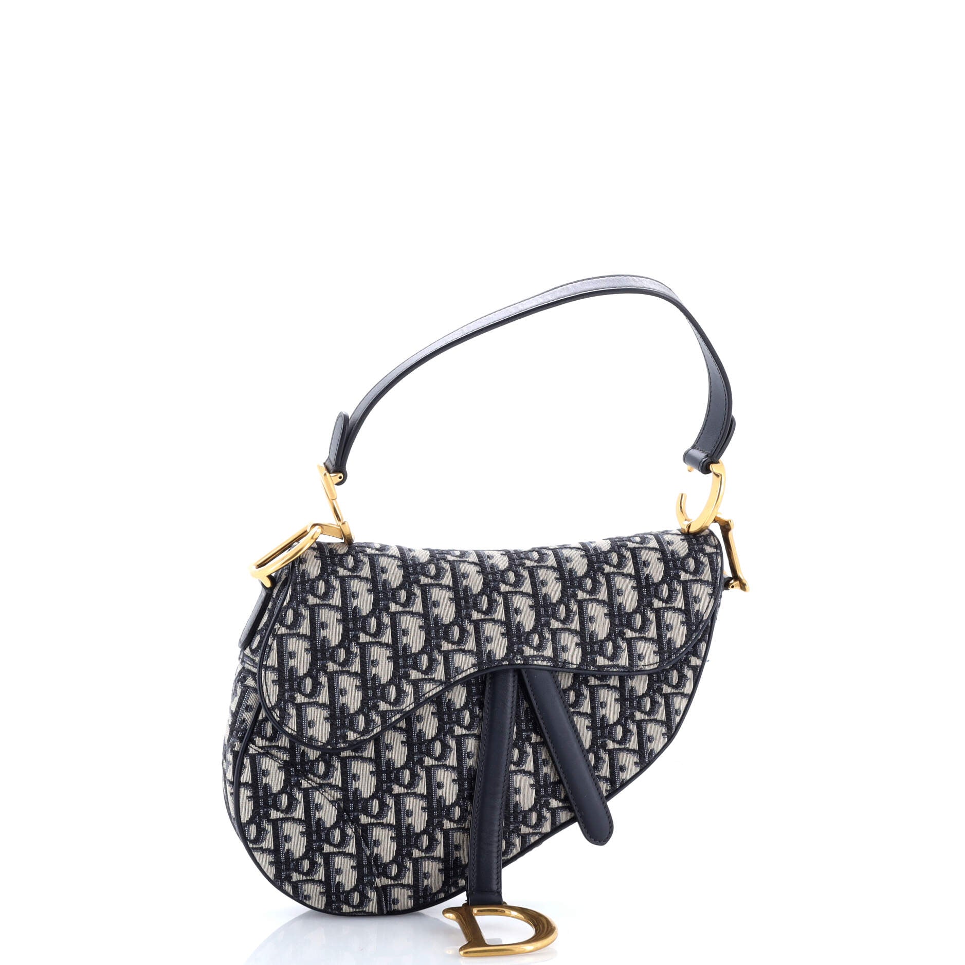 Saddle Handbag Oblique Canvas Medium