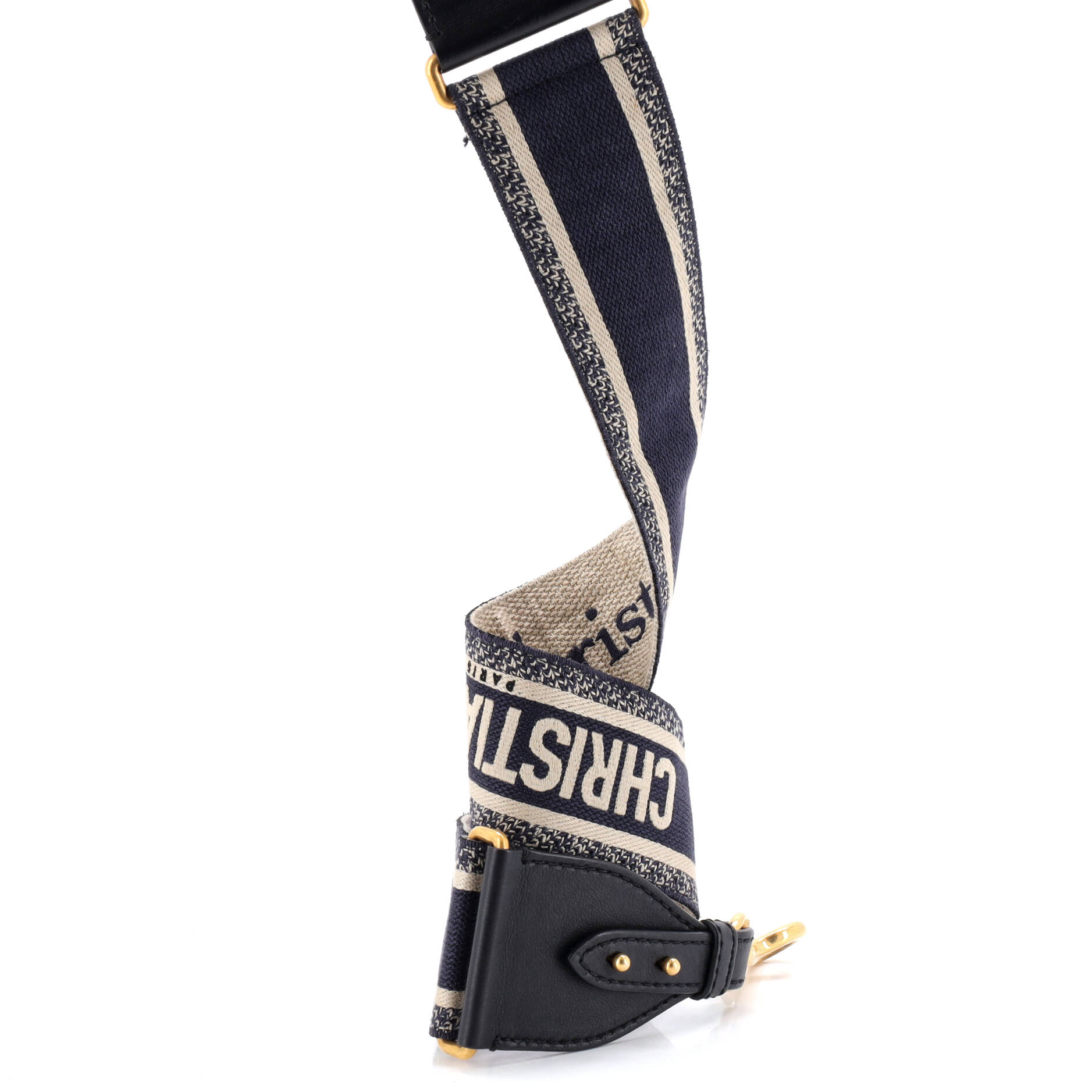 Logo Shoulder Strap Embroidered Canvas