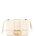 30 Montaigne Flap Bag Leather