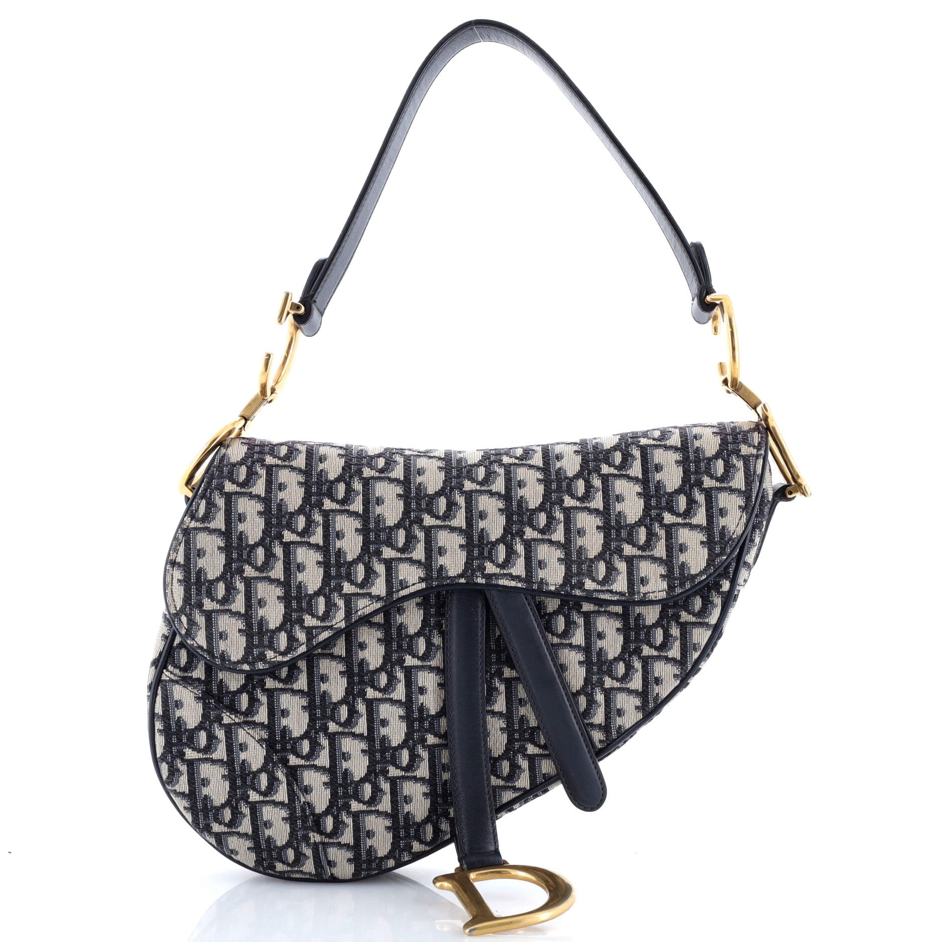 Saddle Handbag Oblique Canvas Medium