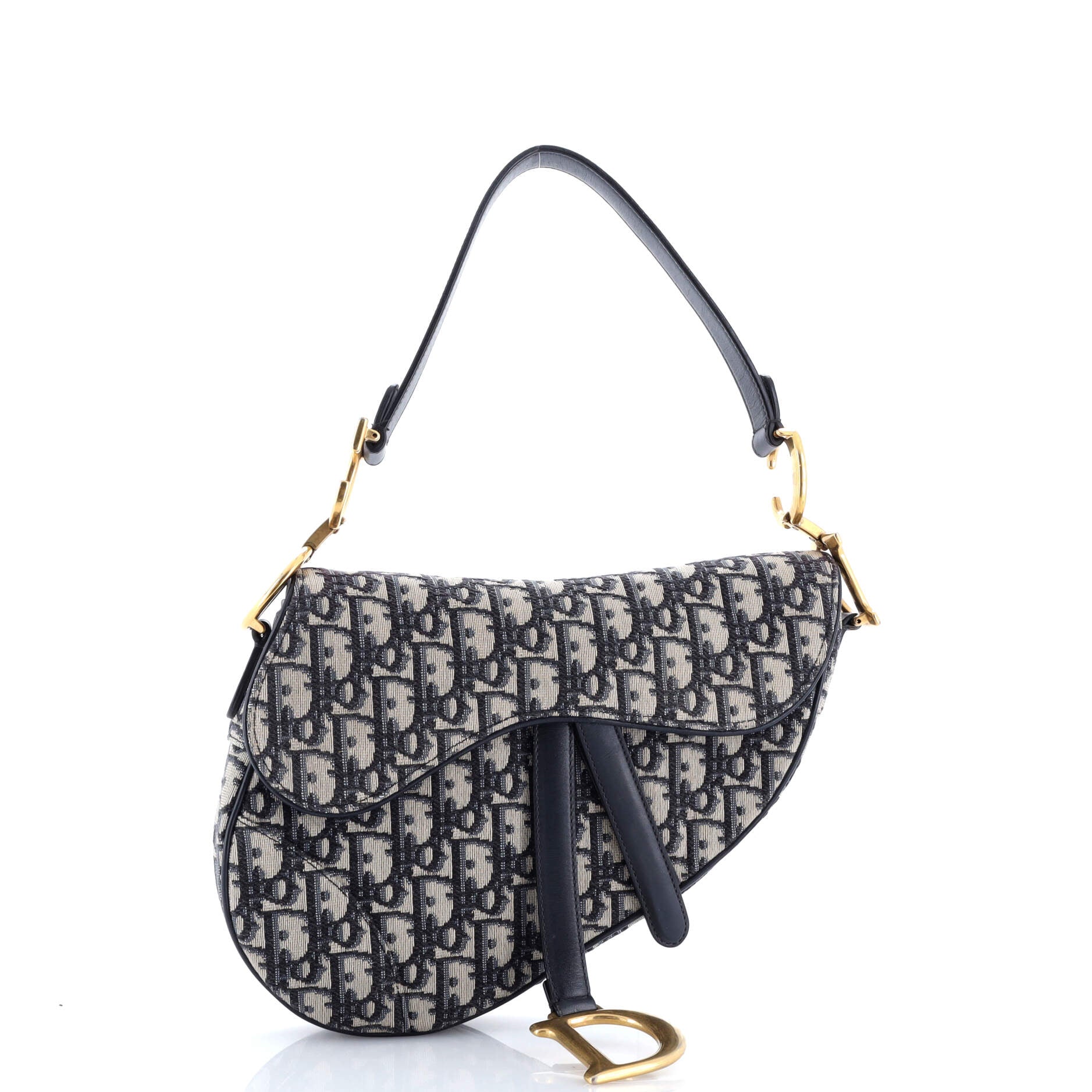 Saddle Handbag Oblique Canvas Medium
