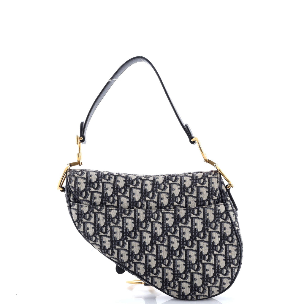 Saddle Handbag Oblique Canvas Medium
