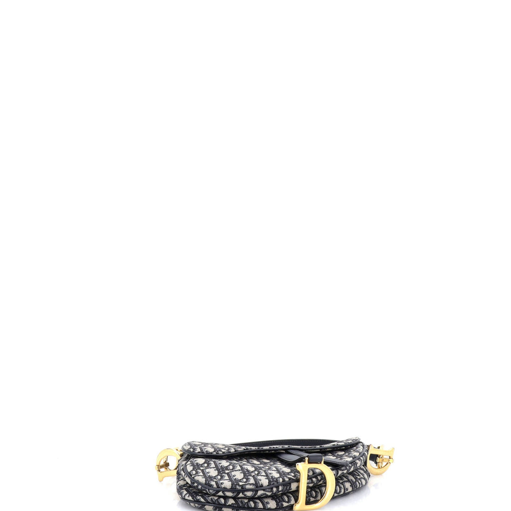 Saddle Handbag Oblique Canvas Medium