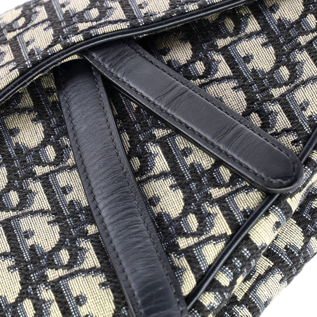 Saddle Handbag Oblique Canvas Medium