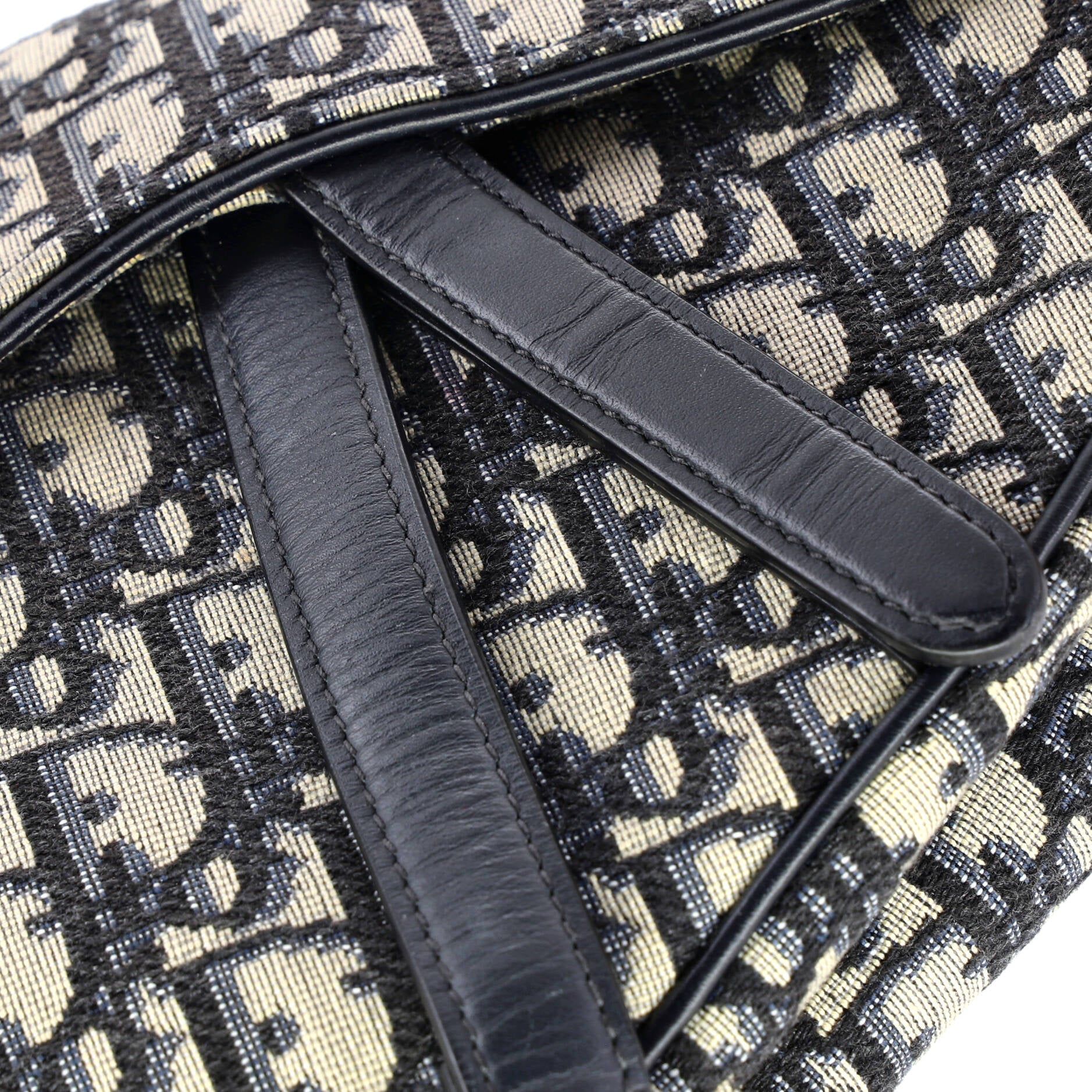Saddle Handbag Oblique Canvas Medium