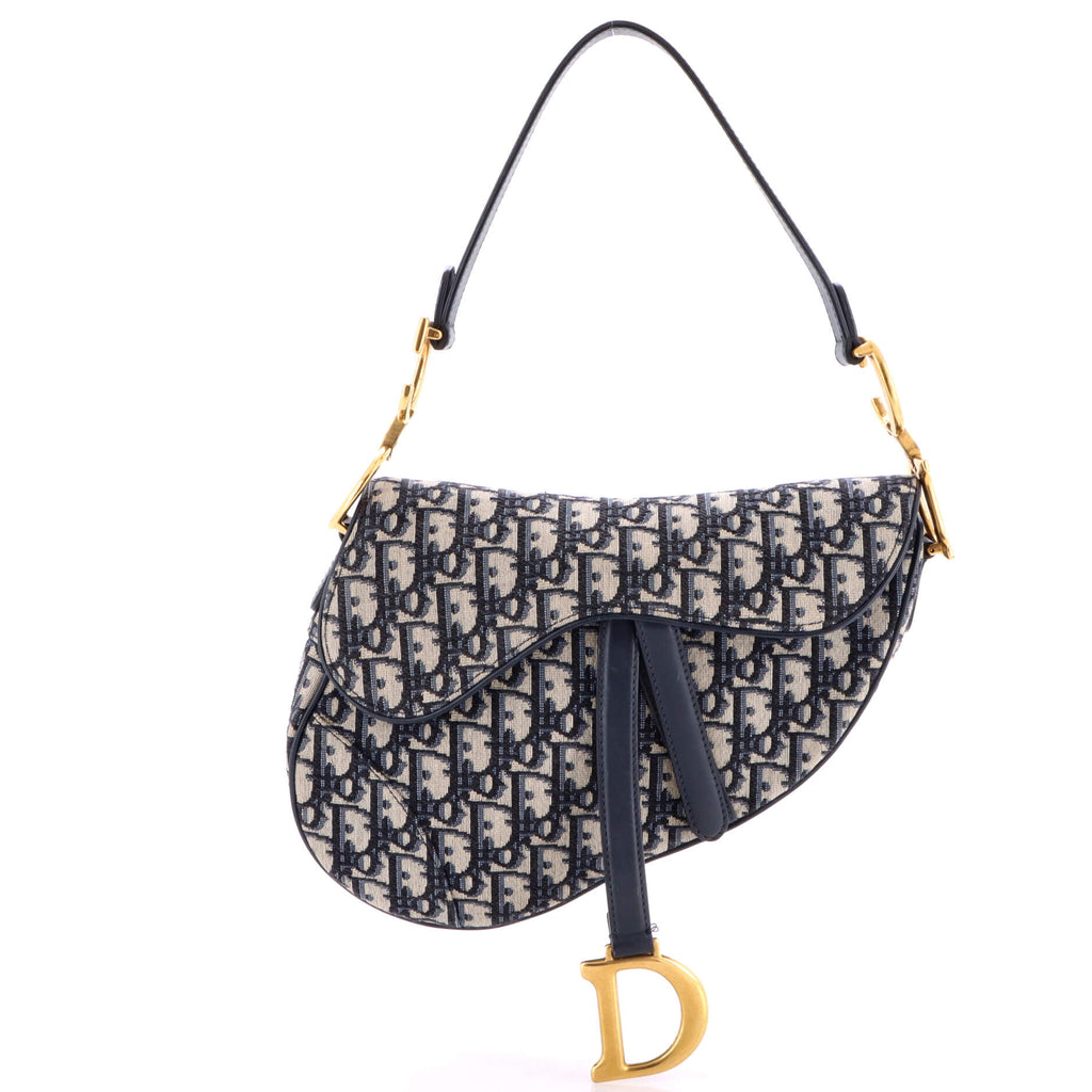 Saddle Handbag Oblique Canvas Medium