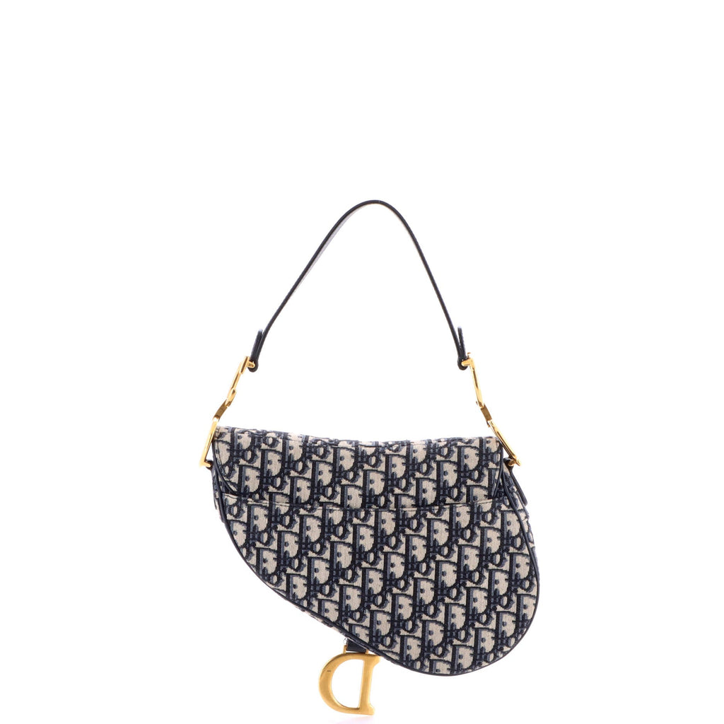 Saddle Handbag Oblique Canvas Medium