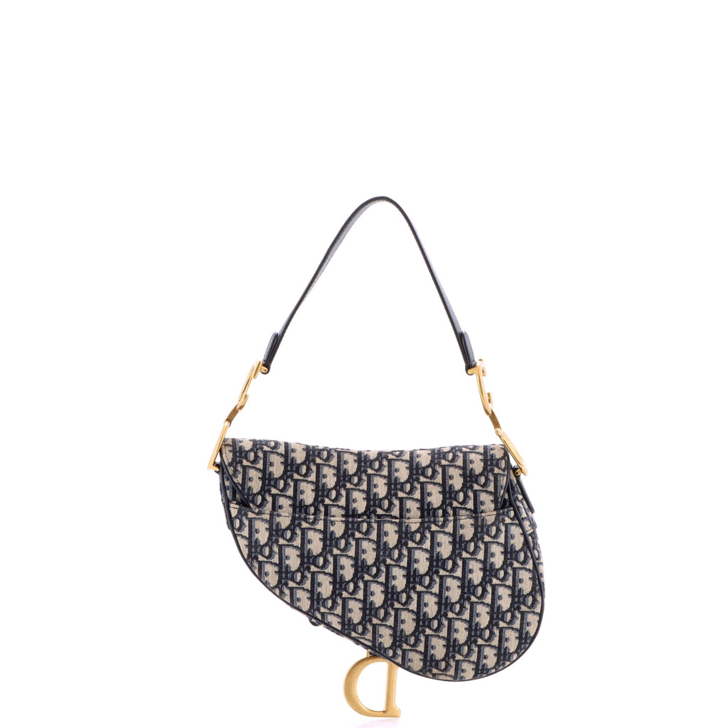 Saddle Handbag Oblique Canvas Medium
