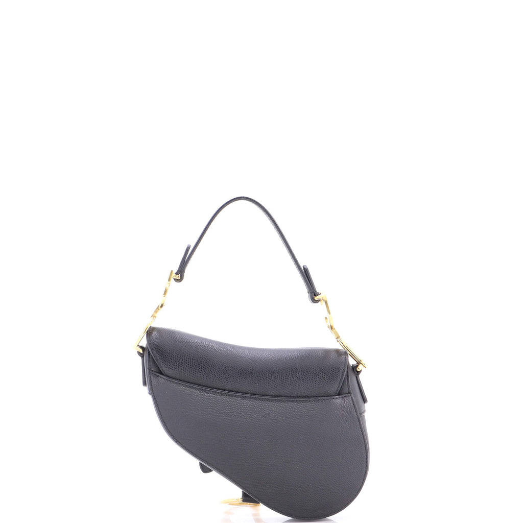 Saddle Handbag Leather Mini