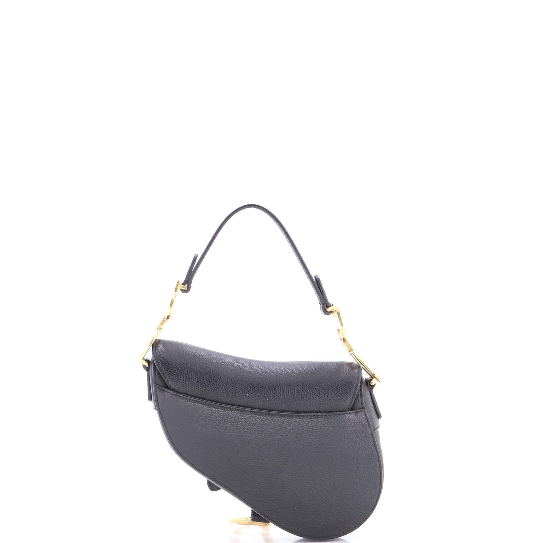 Saddle Handbag Leather Mini