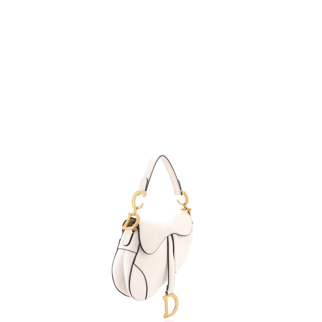 Saddle Handbag Leather Mini
