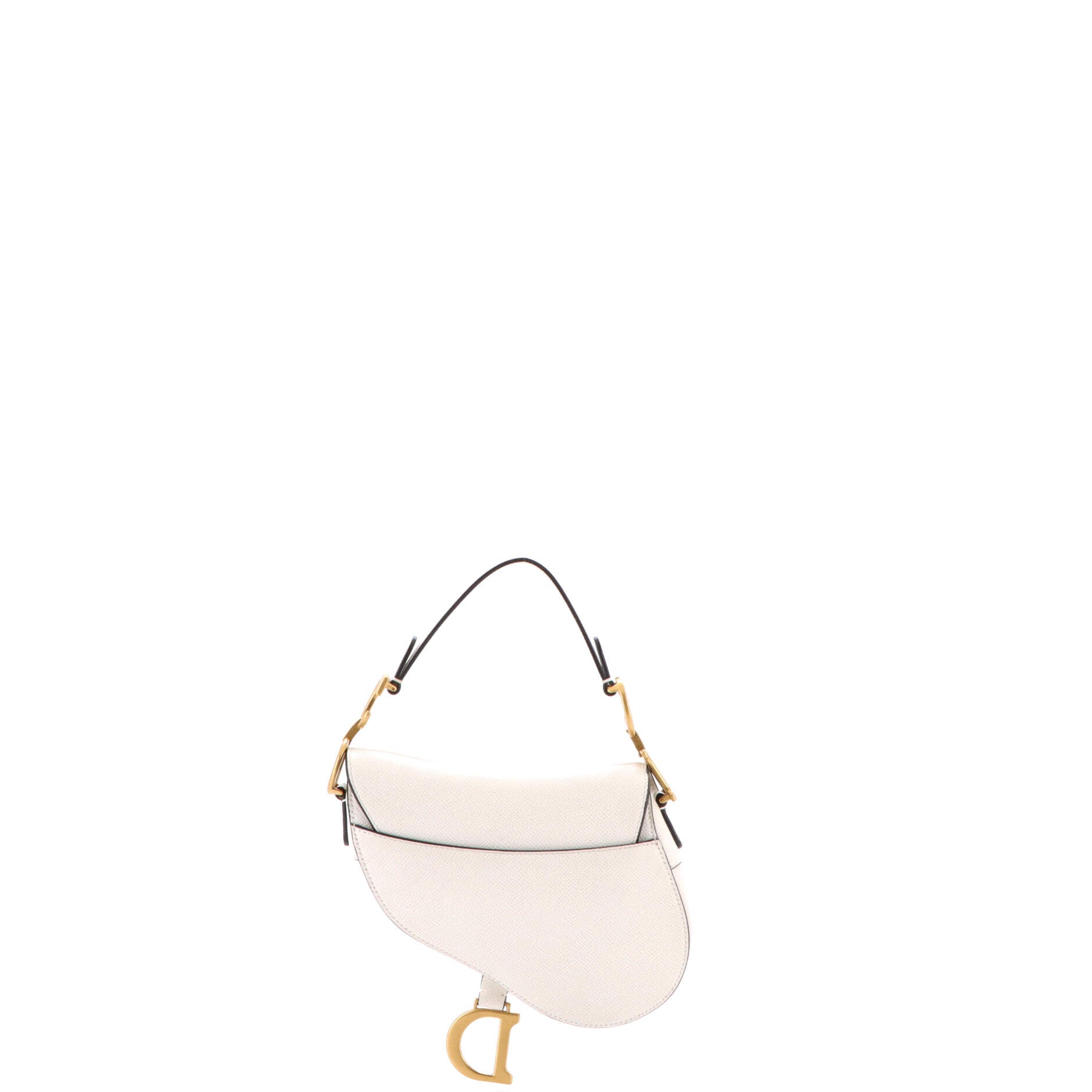 Saddle Handbag Leather Mini