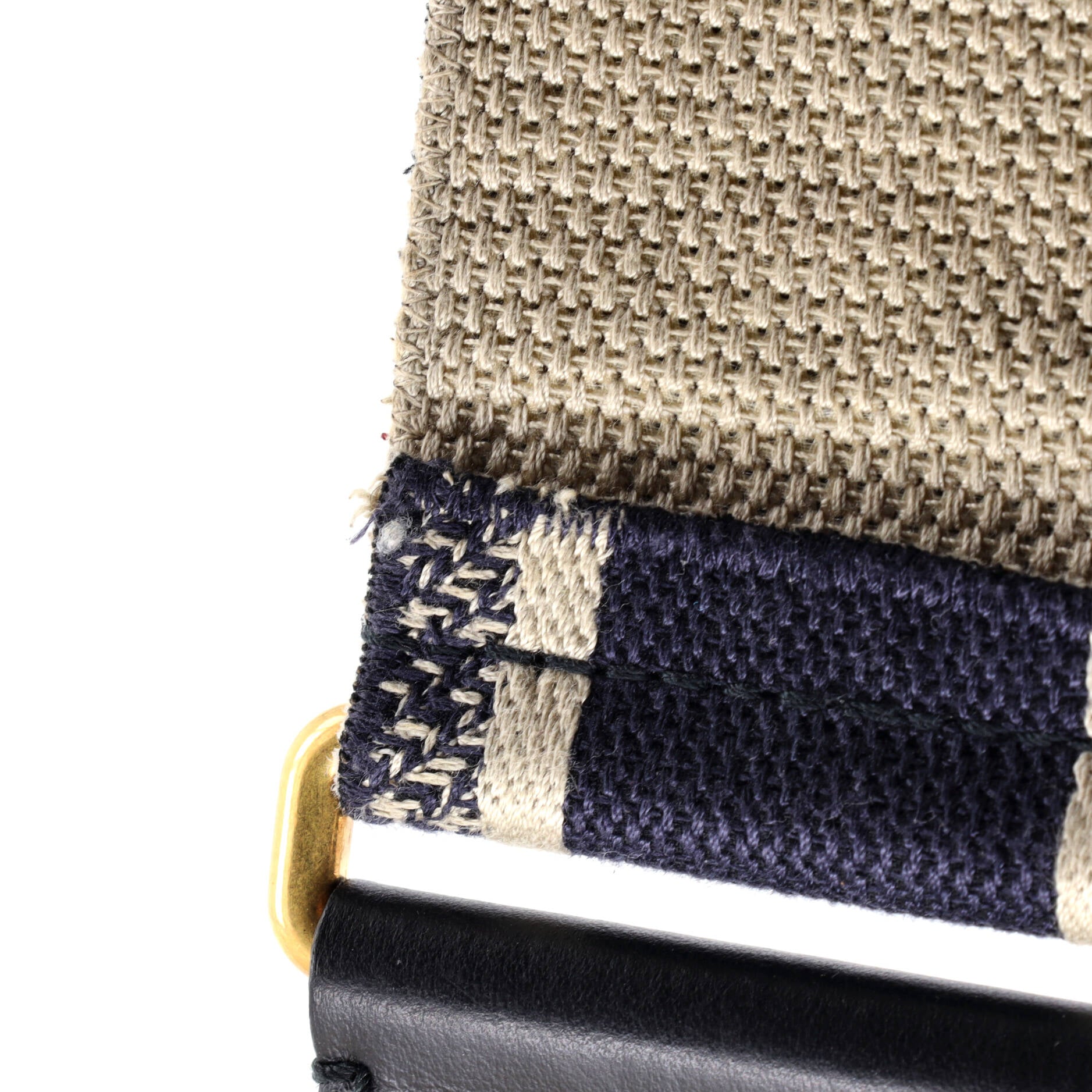 Logo Shoulder Strap Embroidered Canvas