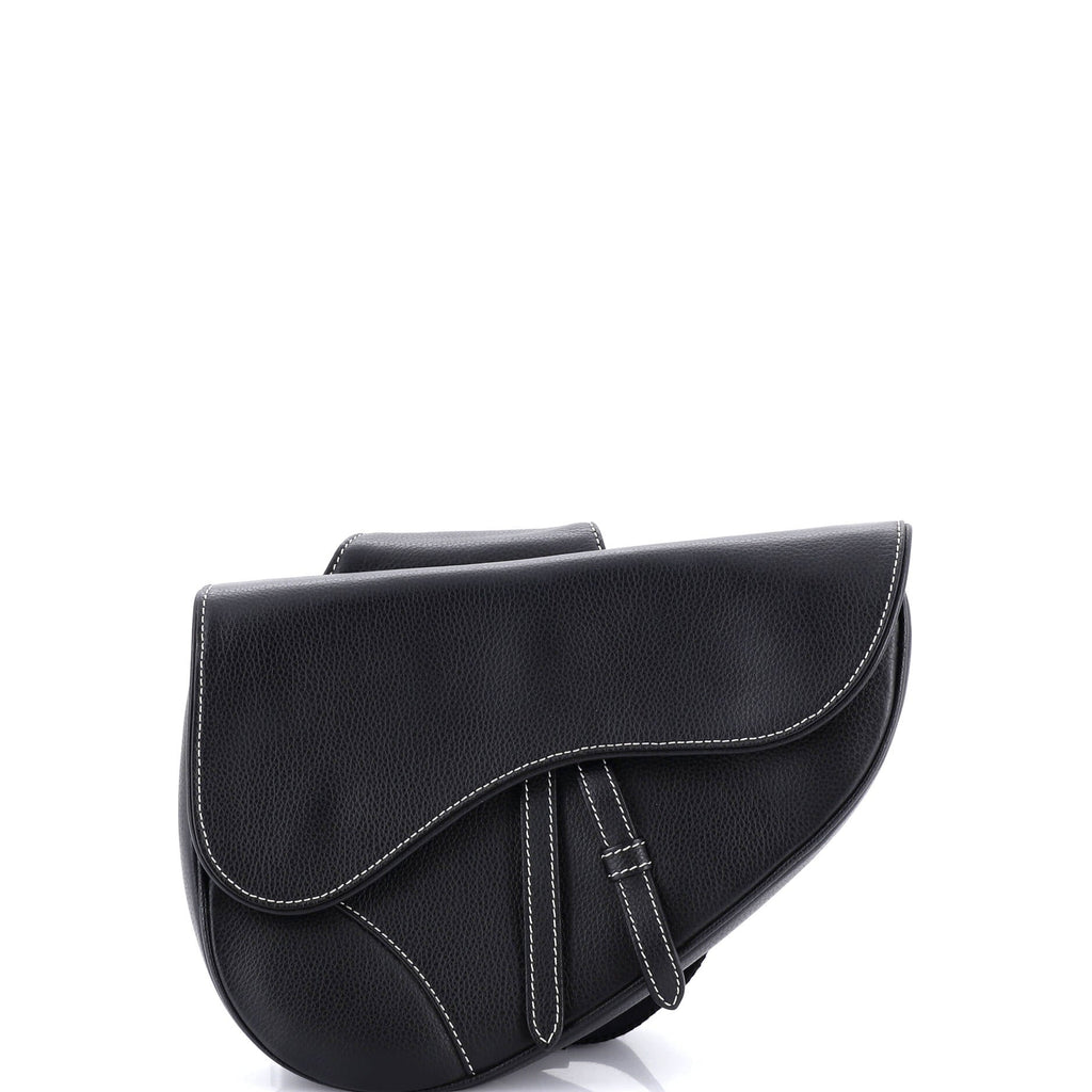 Saddle Crossbody Bag Leather Mini
