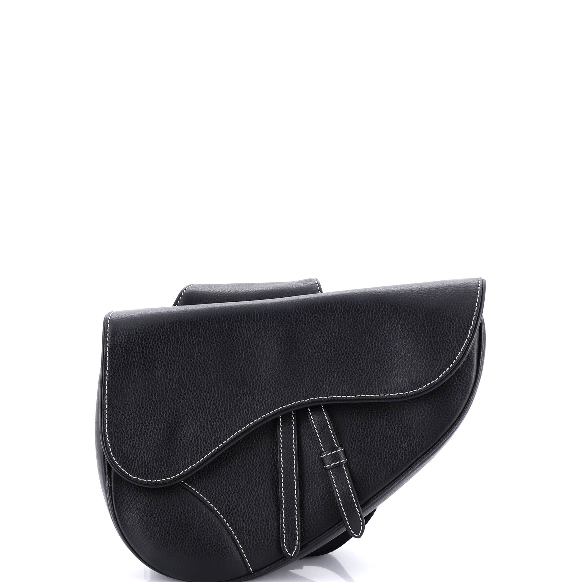 Saddle Crossbody Bag Leather Mini