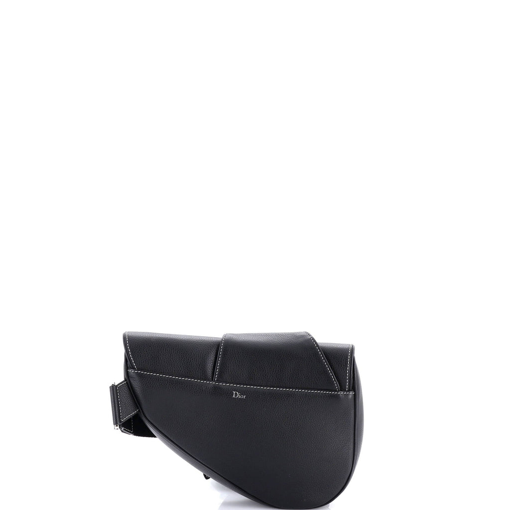 Saddle Crossbody Bag Leather Mini