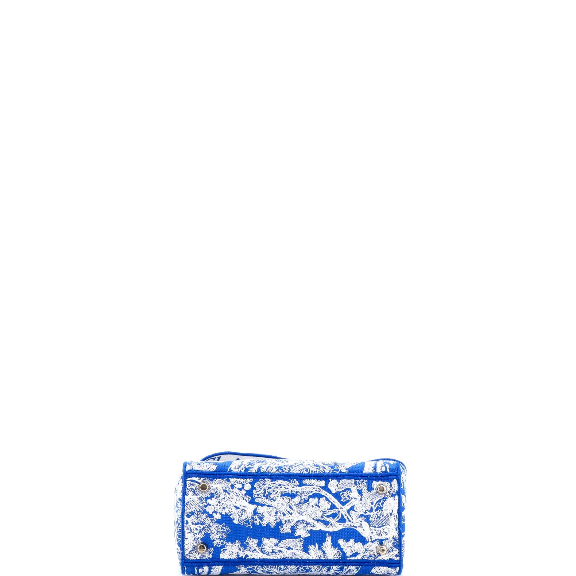 Toile de Jouy Lady D-Lite Bag Embroidered Canvas