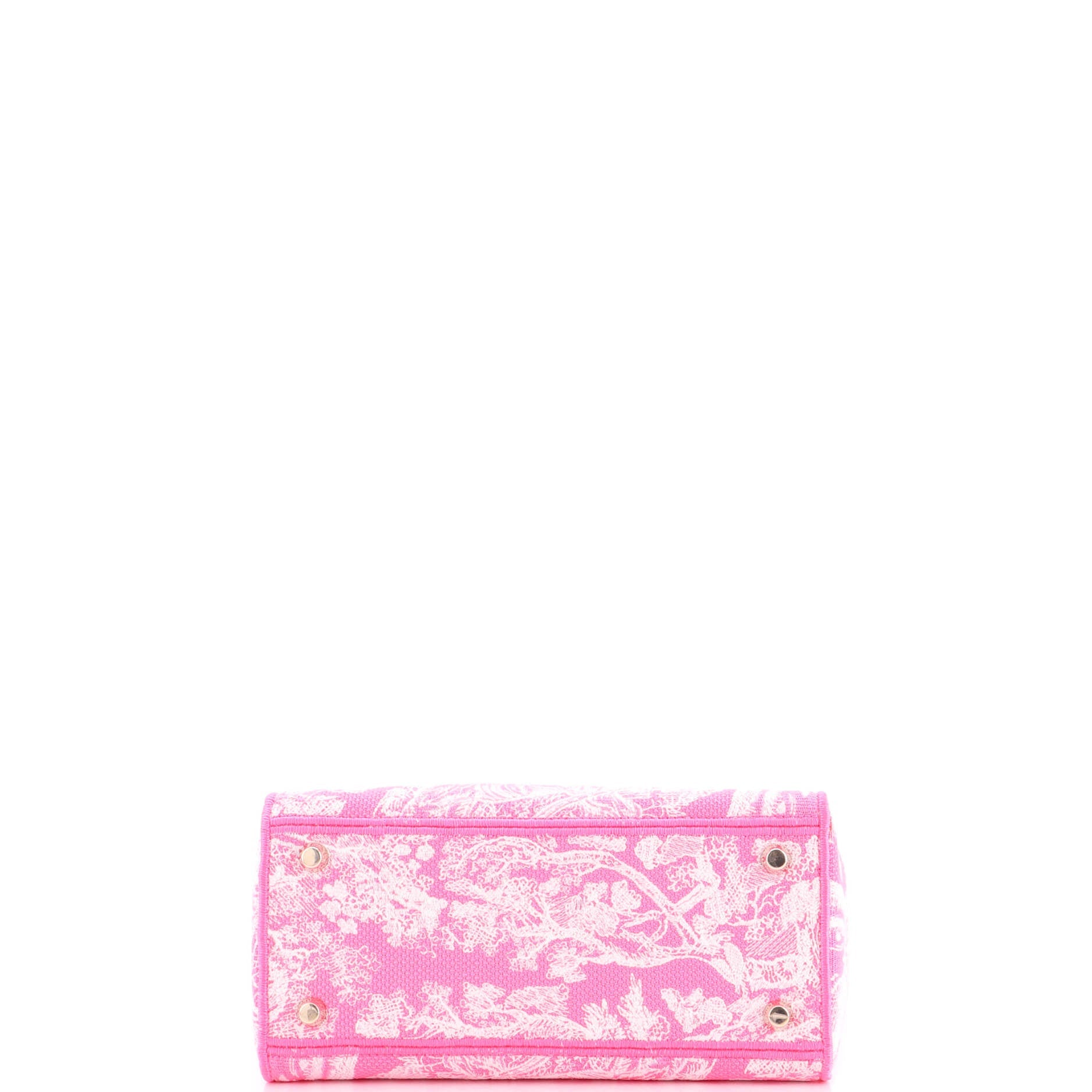 Toile de Jouy Lady D-Lite Bag Embroidered Canvas