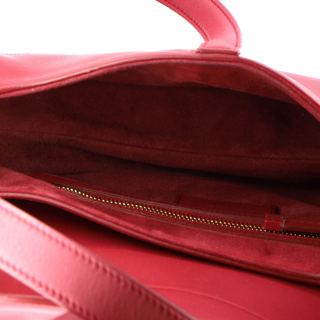 Ultra Matte Saddle Handbag Leather Medium