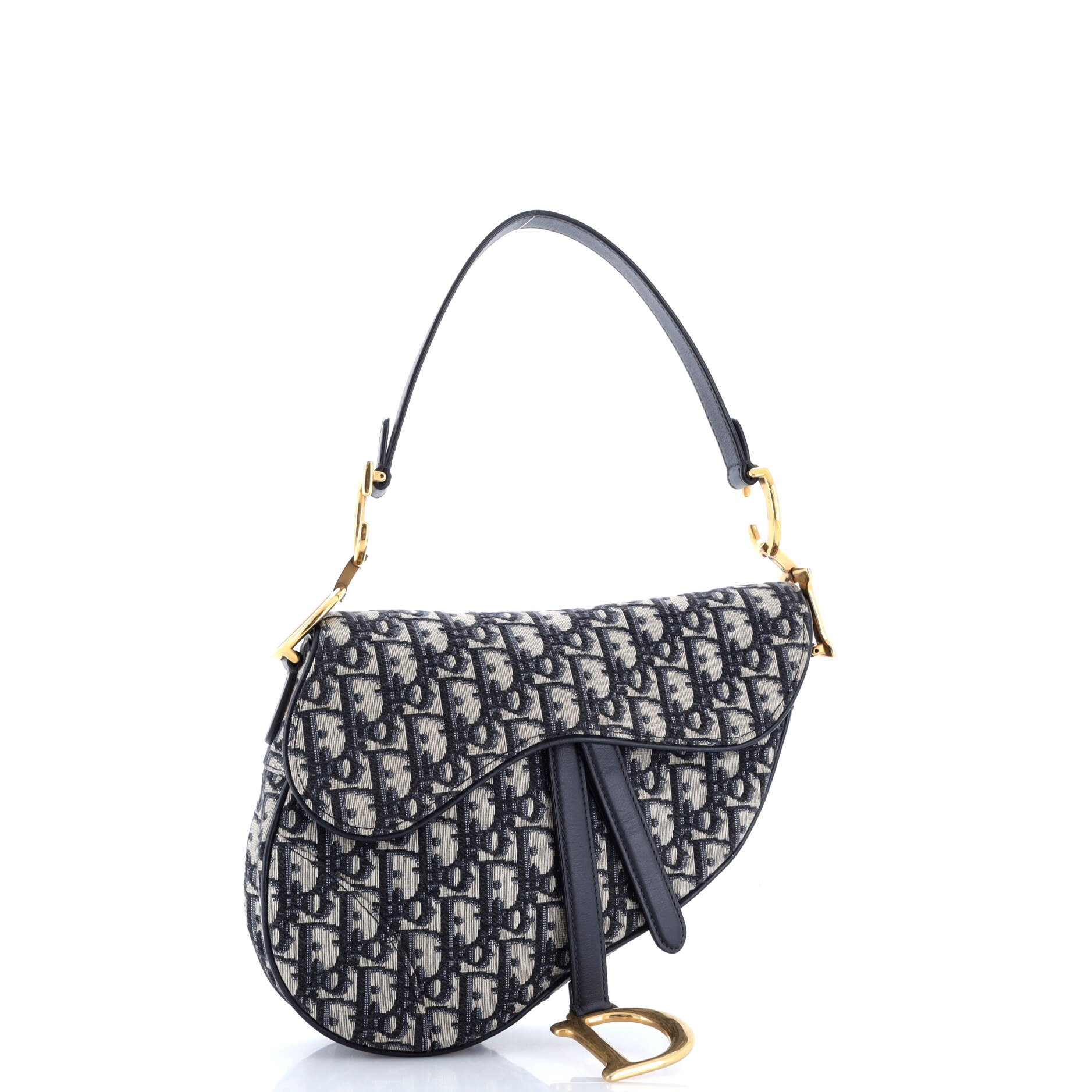 Saddle Handbag Oblique Canvas Medium