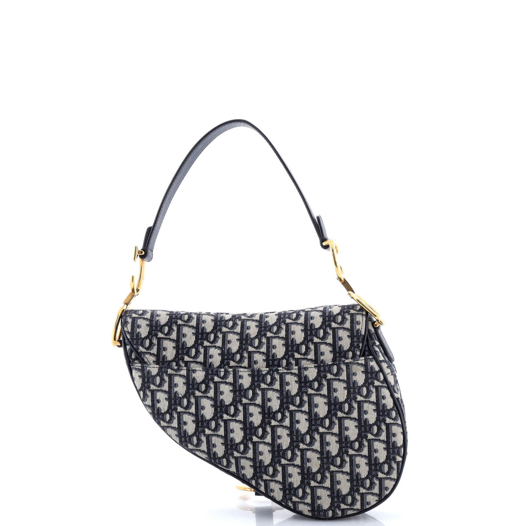 Saddle Handbag Oblique Canvas Medium